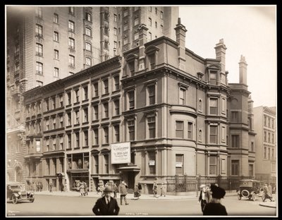 The Exterior of the Aeolian Company Building, North East Corner of 54th Street and Fifth Avenue, New York by Byron Company